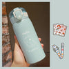 Simple Anti Drop Straw Portable Insulated Cup