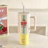 Ton Large Ice Cup Straw Insulated Mug