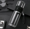 Double insulated transparent glass cup