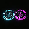 LED luminous water coaster, water cup mat, car atmosphere light