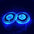 LED luminous water coaster, water cup mat, car atmosphere light