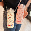 Simple Anti Drop Straw Portable Insulated Cup