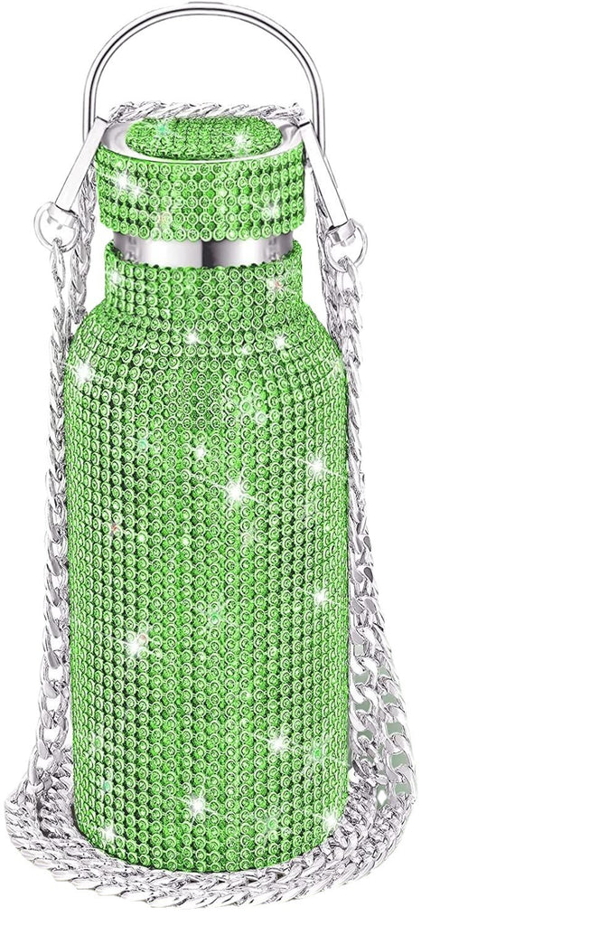 Diamond Insulated Cup With Chain