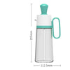 2-in-1 Glass Oil Dispenser Bottle with Silicone Brush