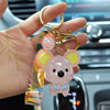 Cute Acrylic Koala Bear Keychain