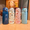 Simple Anti Drop Straw Portable Insulated Cup