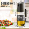 Premium Glass Oil Sprayer Bottle