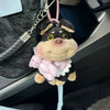 Bee Puppy Plush Keychain
